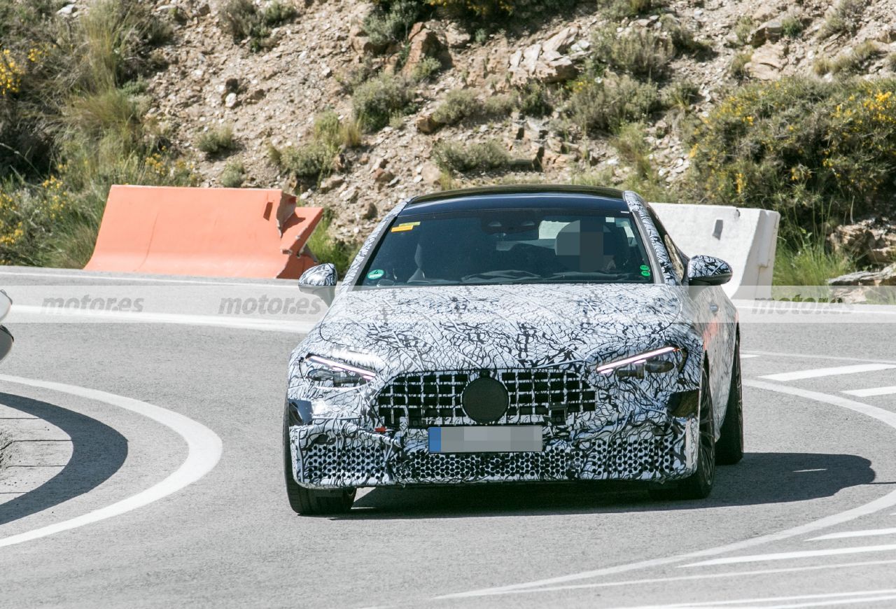 El nuevo Mercedes-AMG CLE 63 Coupé sigue en pruebas para convencer a los clientes de que será un deportivo puro sin el motor V8