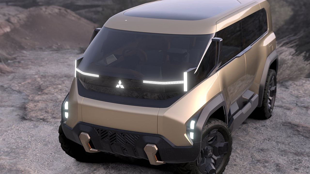 Mitsubishi D:X Concept, el monovolumen PHEV para los más aventureros