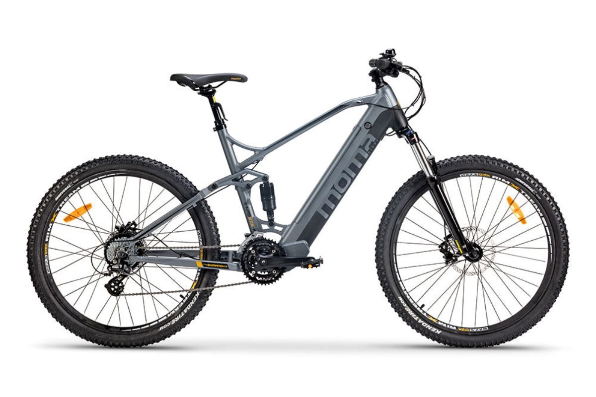 La Moma E-MTB tiene un 38 % de descuento en Amazon: doble suspensión y 120 km de autonomía por 1.000 euros