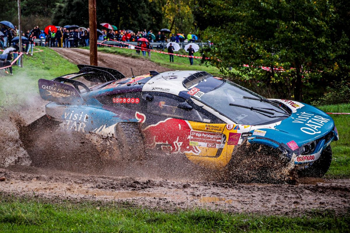 Nasser Al-Attiyah no logra ganar en su estreno con Prodrive en la Baja Portalegre 500