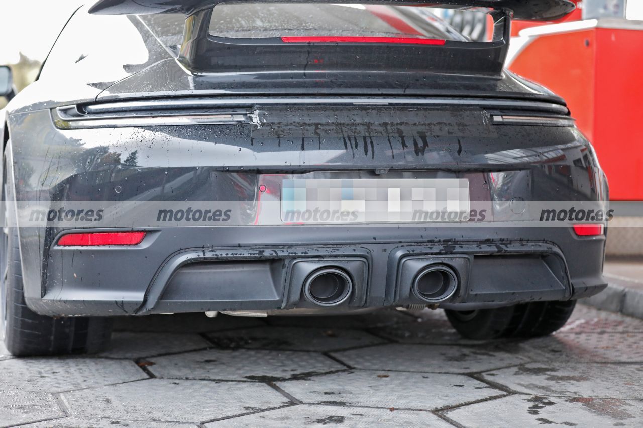 Fotos Porsche 911 Coupé Facelift 2024 destapado