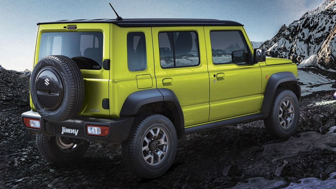 Suzuki Jimny 5 puertas - posterior