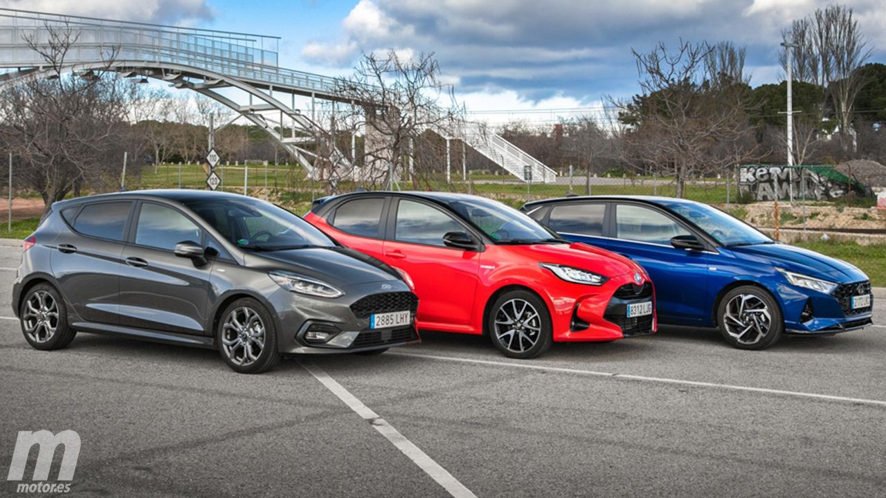 Ford Fiesta, Toyota Yaris y Hyundai i20