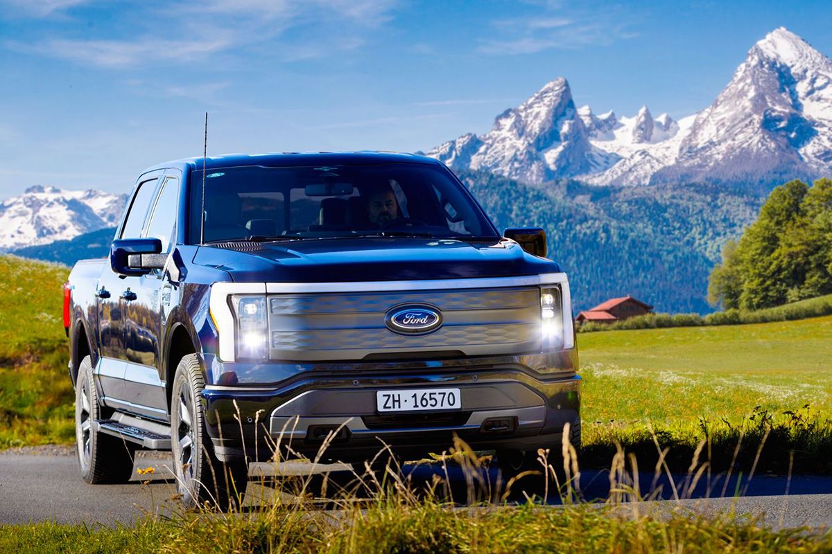 El Ford F-150 Lightning pone rumbo a Suiza, el pick-up eléctrico se estrena en un segundo mercado europeo en cuestión de seis meses