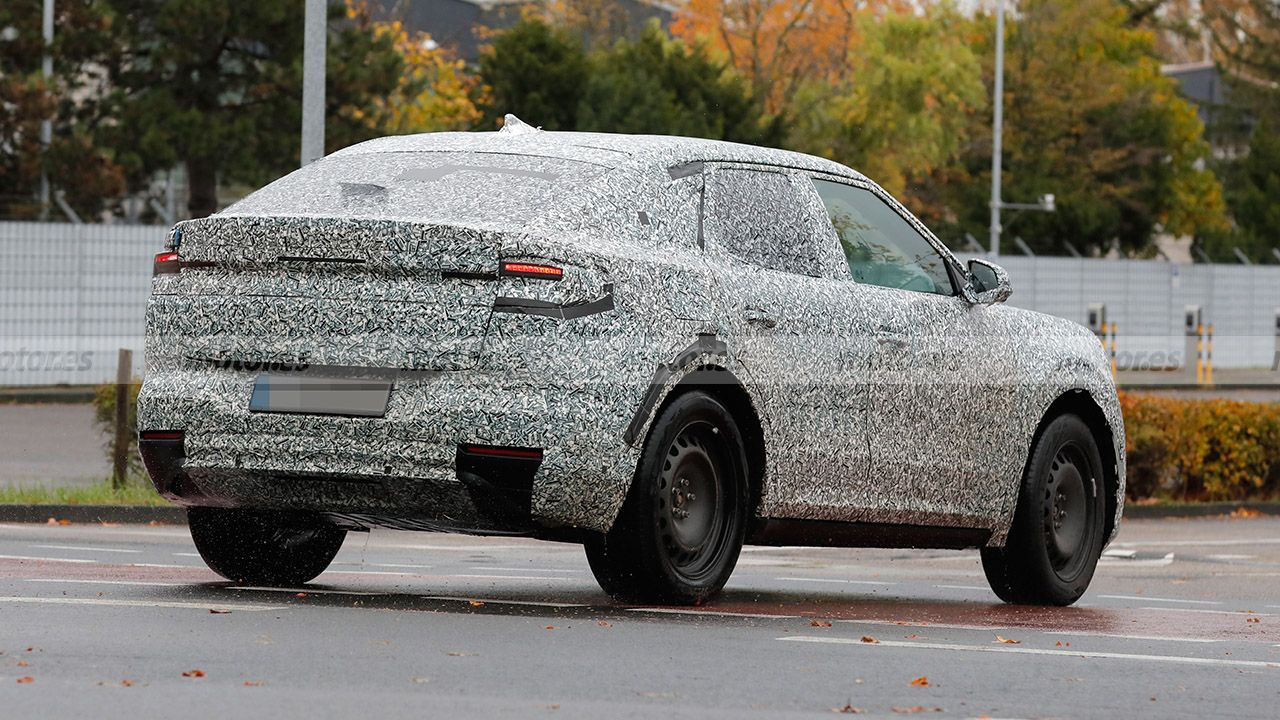 Ford SUV Coupé eléctrico - foto espía posterior