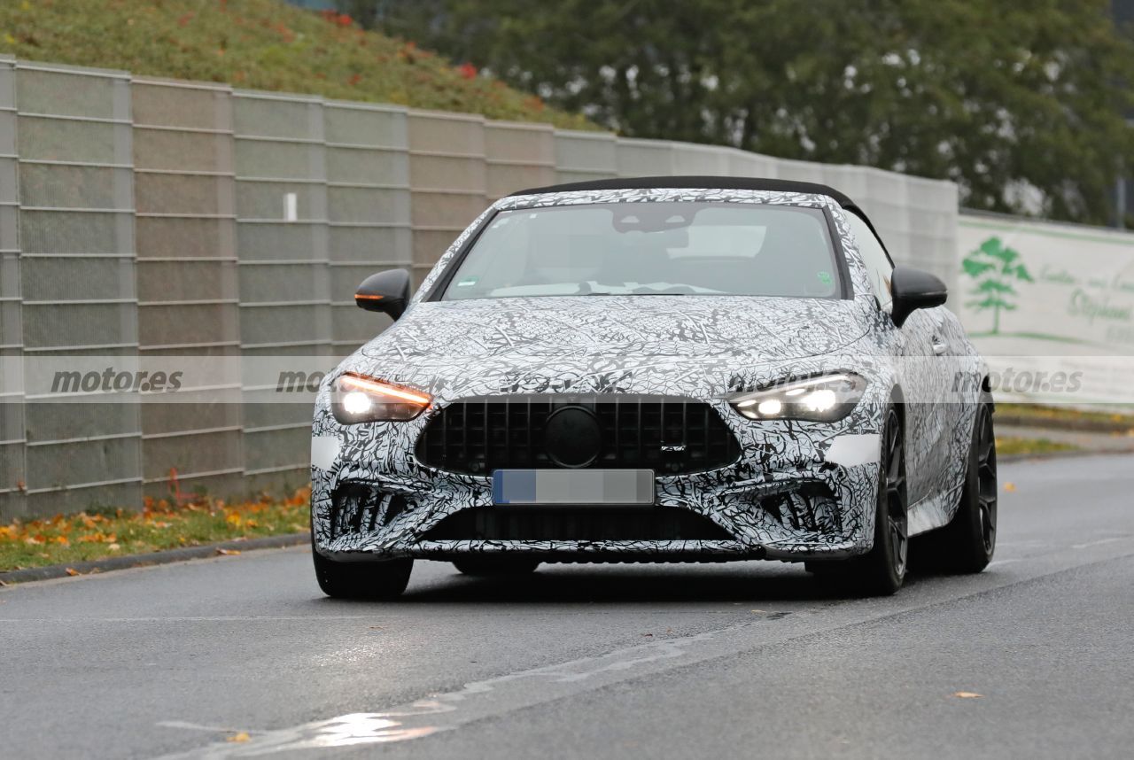 El nuevo Mercedes-AMG CLE 63 Cabrio reaparece después de meses, mucho más destapado y con detalles muy interesantes