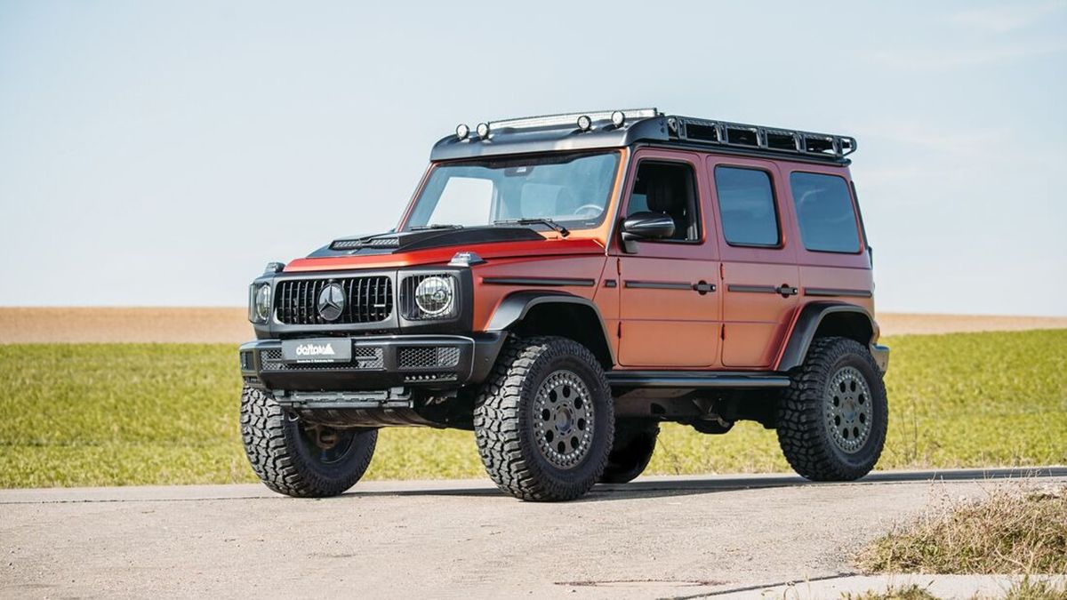 Si tienes un Mercedes Clase G y sueñas con el brutal AMG G 63 4×4², este kit de Delta4x4 lo hace posible y cuesta 20 veces menos