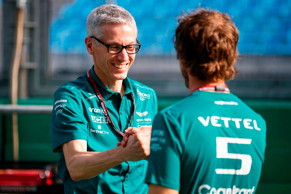 Mike Krack (Aston Martin) no olvida a Sebastian Vettel: «Él tiene mucho mérito en los podios logrados»