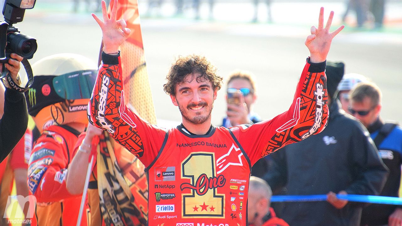 Bagnaia, victoria y tricampeonato