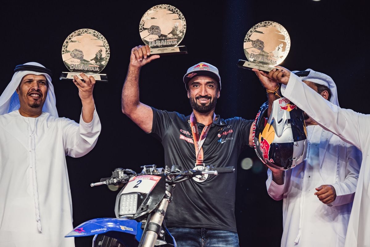 Nasser Al-Attiyah gana la Dubái Baja y ya tiene su primera victoria con el Hunter T1+