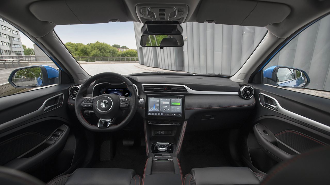 MG ZS EV - interior