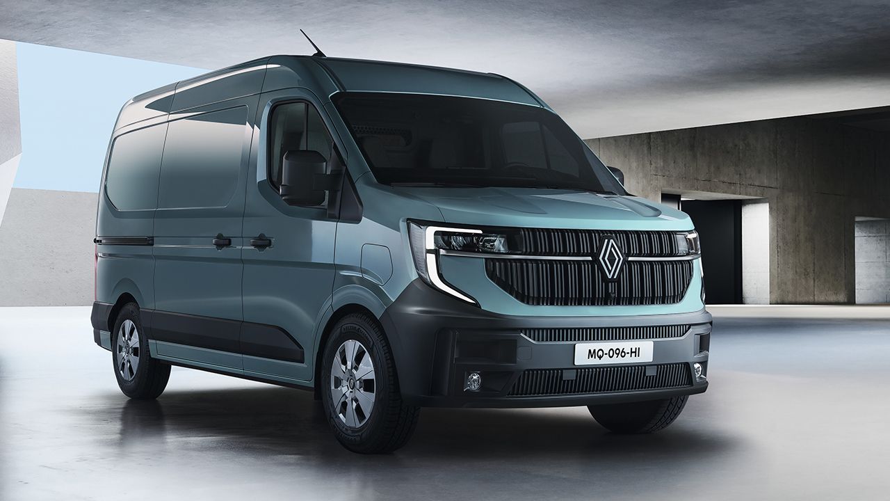 Desvelado el nuevo Renault Master 2024, una furgoneta de última generación con motores diésel, eléctricos y de hidrógeno