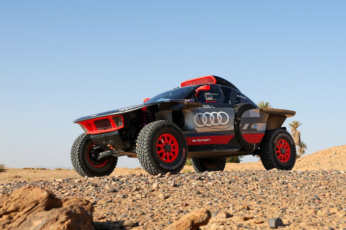 Las cinco áreas en las que evoluciona el Audi RS Q e-tron E2 para conquistar el Dakar 2024