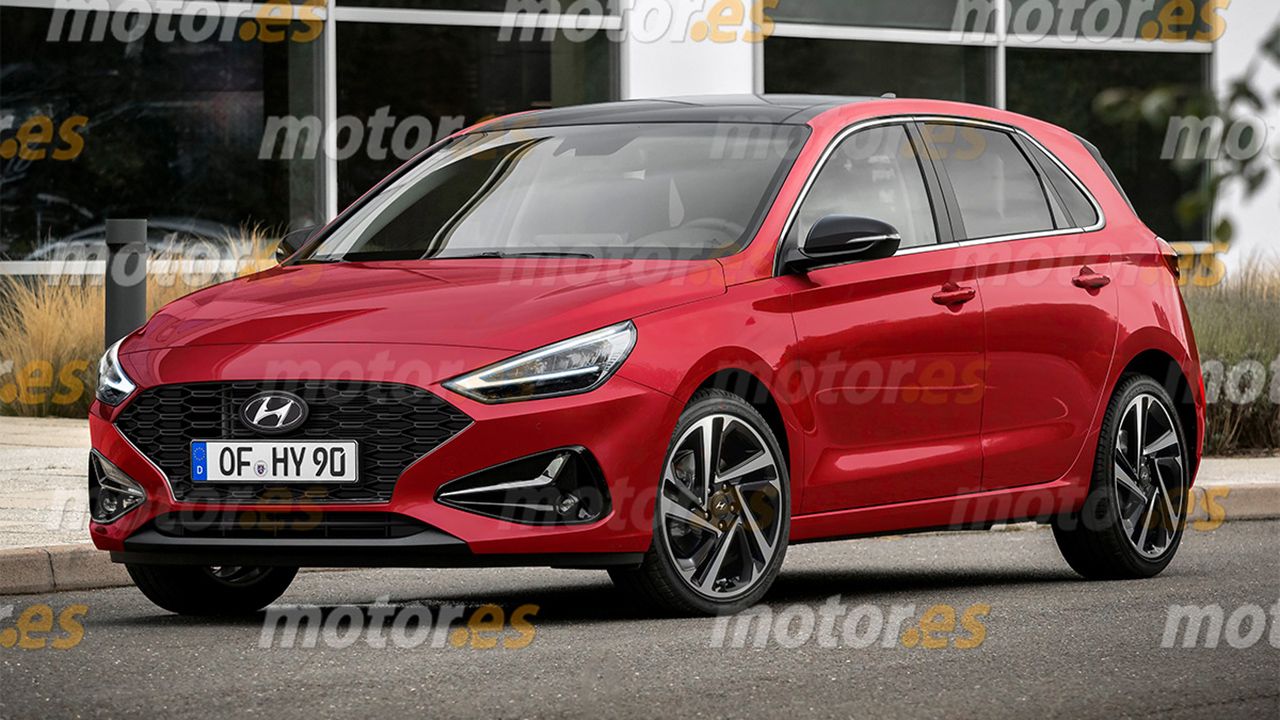 Hyundai i30 2024 - recreación