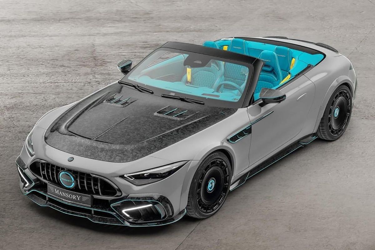 Mansory agita el mercado tuning con el Mercedes-AMG SL 63, el roadster alardea de fibra de carbono, un interior de ensueño y 850 CV