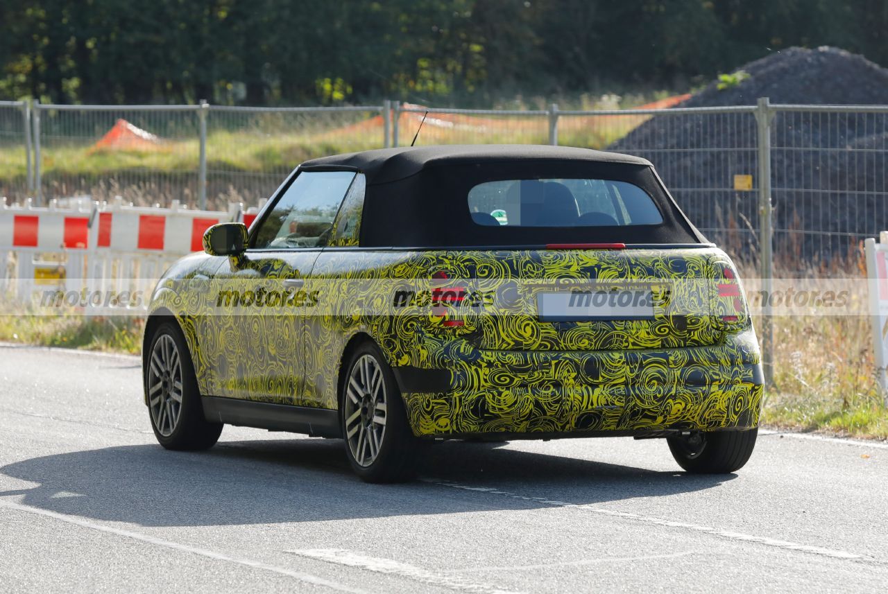 Fotos espía MINI Cooper Cabrio Facelift 2024