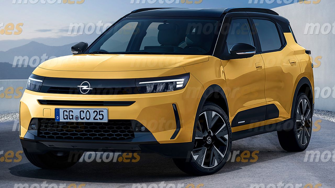 Opel Crossland 2024 - recreación