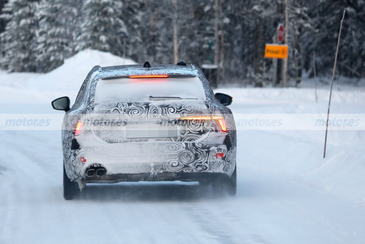 Foto espía Audi A7 Avant 2025