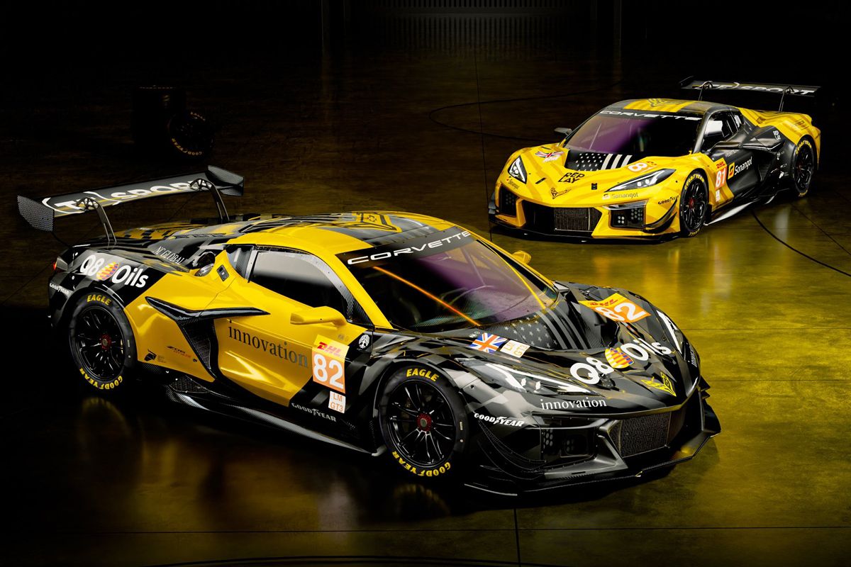 Corvette Racing y TF Sport muestran el Corvette Z06 GT3.R que usará Juncadella en el WEC