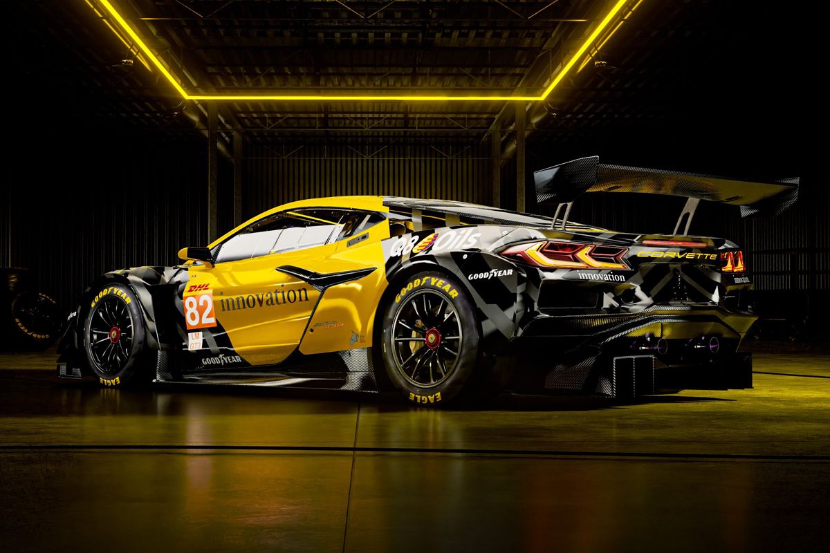 Corvette Racing y TF Sport muestran el Corvette Z06 GT3.R que usará Dani Juncadella en el WEC