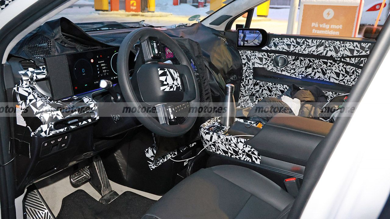 Hyundai IONIQ 9 - foto espía interior