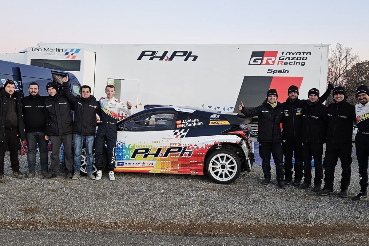 Jan Solans y Pepe López, talento español en la categoría WRC2 del Rally de Montecarlo