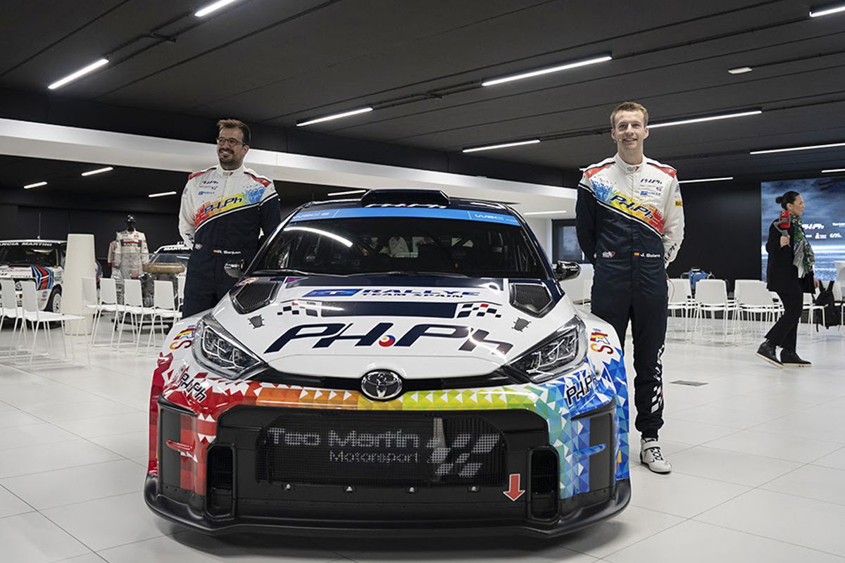 Jan Solans y Teo Martín Motorsport definen su programa de siete rallies en WRC2 para 2024