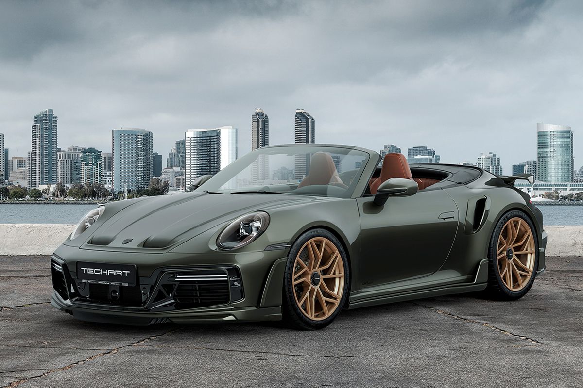 Exclusividad extrema, TECHART ofrece el Porsche 911 Turbo S en una edición muy limitada que quita el sentido