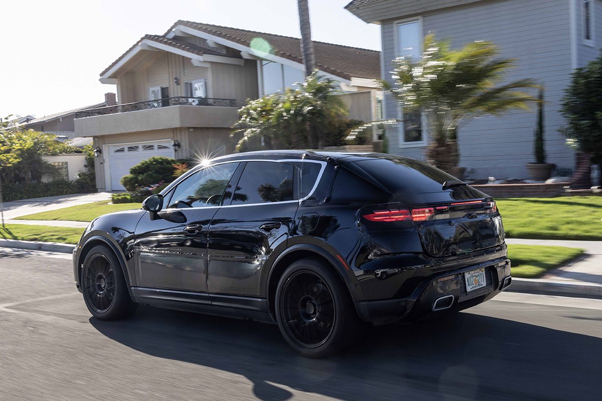 Prototipo del Porsche Macan Eléctrico