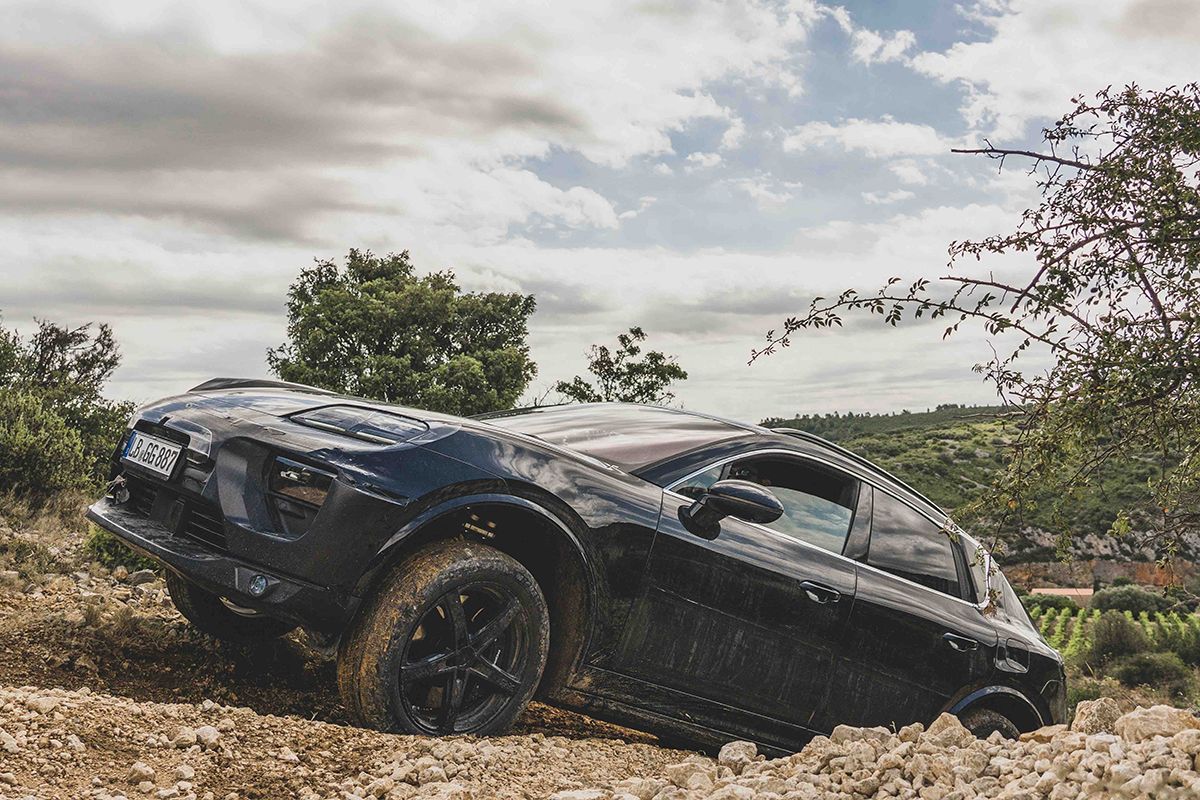 Prototipo del Porsche Macan Eléctrico