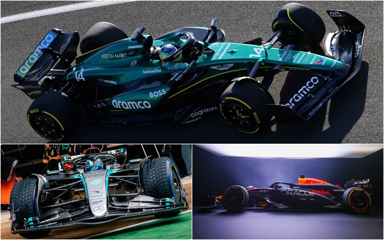 Aston Martin, Red Bull y Mercedes, por qué estos son los diseños más audaces de los F1 de 2024