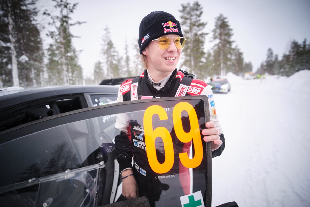 El campeón Kalle Rovanperä se estrena en 2024 con Toyota en el Rally de Suecia