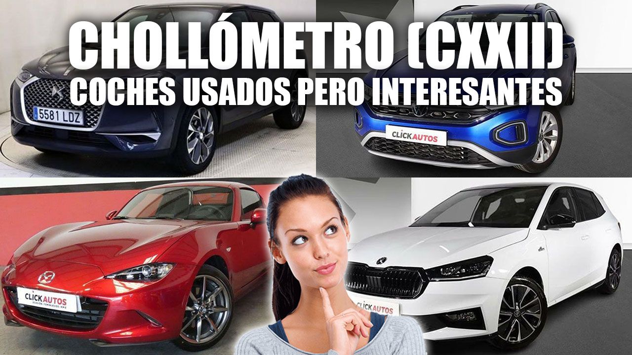 Coches usados que son un chollo (CXXII): DS 3, Mazda MX-5, Volkswagen T-Roc y mucho más