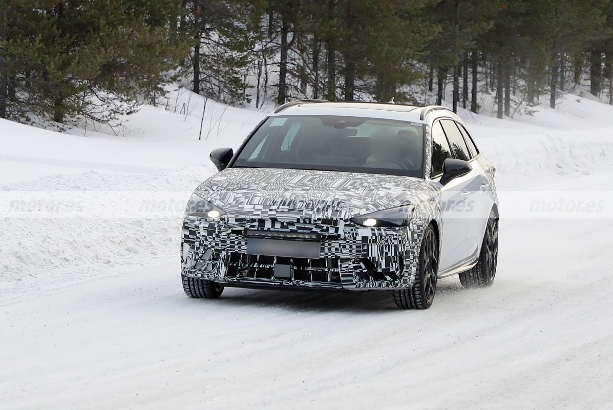 El CUPRA León más práctico y el compacto desafían el frío polar en una nueva sesión de pruebas con nuevos detalles a la vista