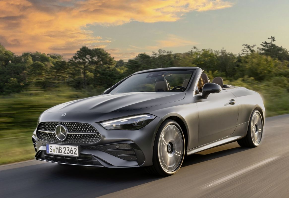 El nuevo Mercedes CLE Cabrio se estrena en primavera, un sofisticado descapotable con cuatro mecánicas y tracción total