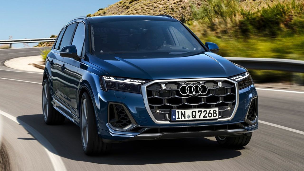 Precios y gama del nuevo Audi Q7 2024, el renovado SUV con etiqueta ECO ya está a la venta en España