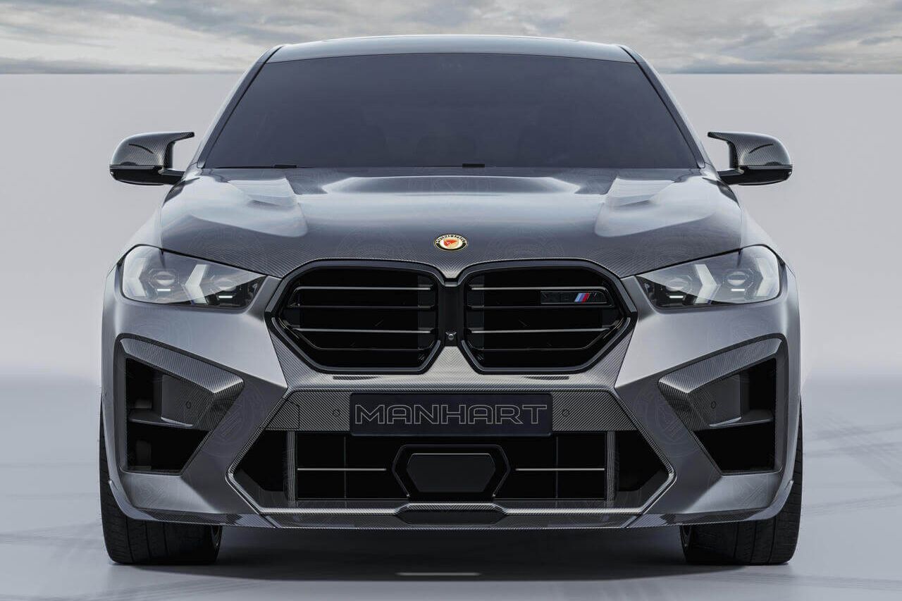 MANHART transforma los BMW X5 M y X6 M con un kit de fibra de carbono, un toque de exclusividad que cuesta como un Mitsubishi Colt