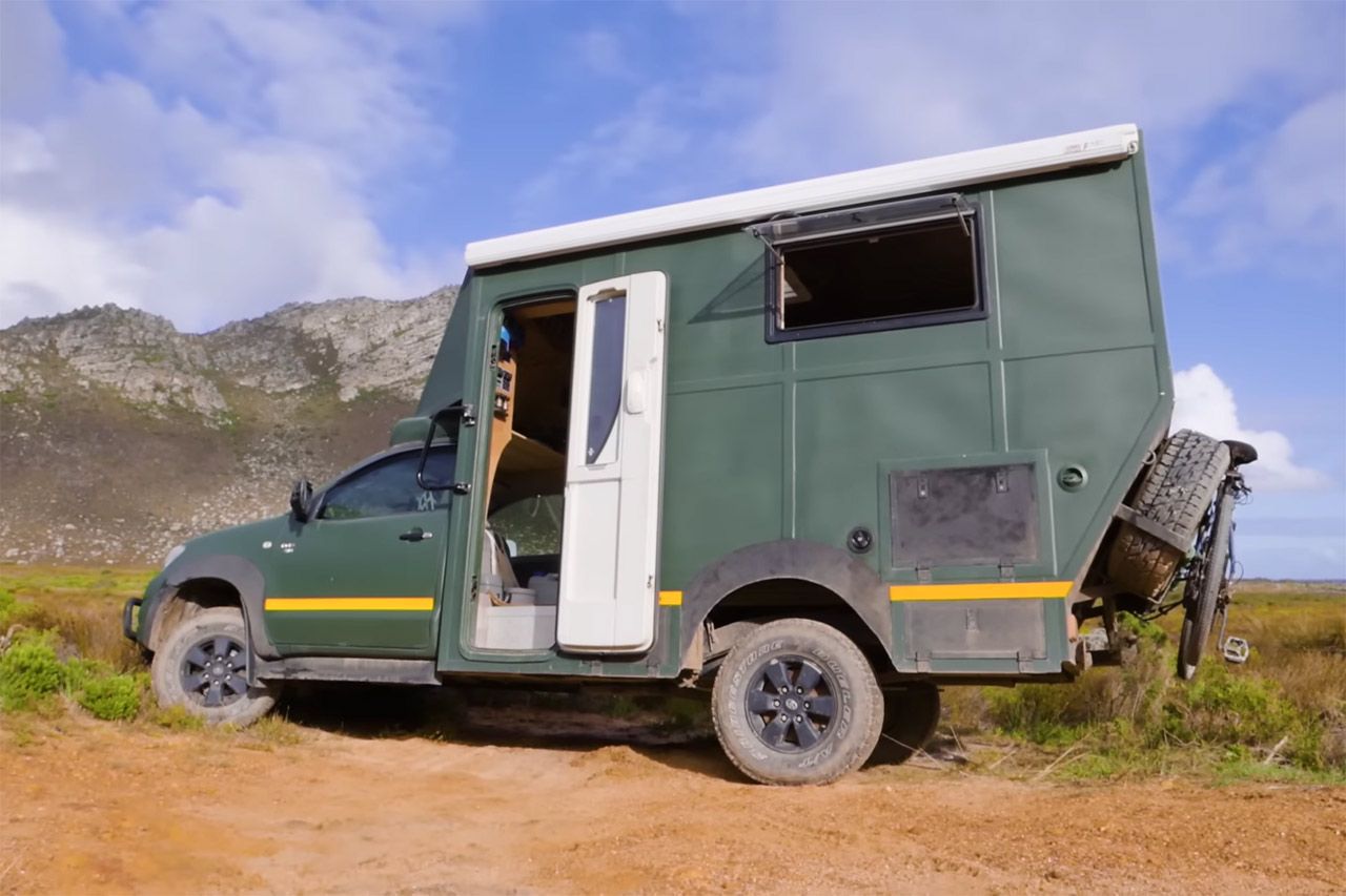 Esta conversión de una pick-up Toyota Hilux te llamará la atención: una camper económica llamada Stella