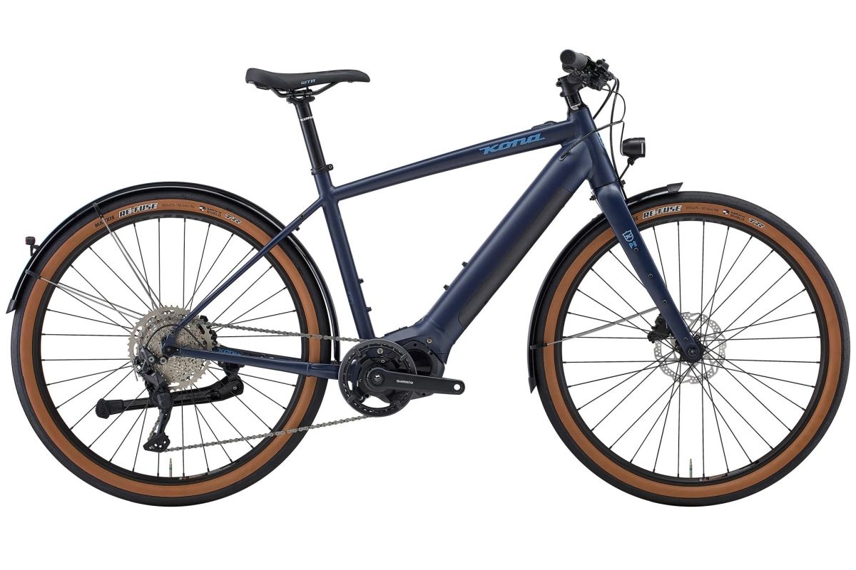 Kona Dew-E DL, la nueva eBike ligera y urbana con horquilla de carbono, motor Shimano y más de 200 km de autonomía