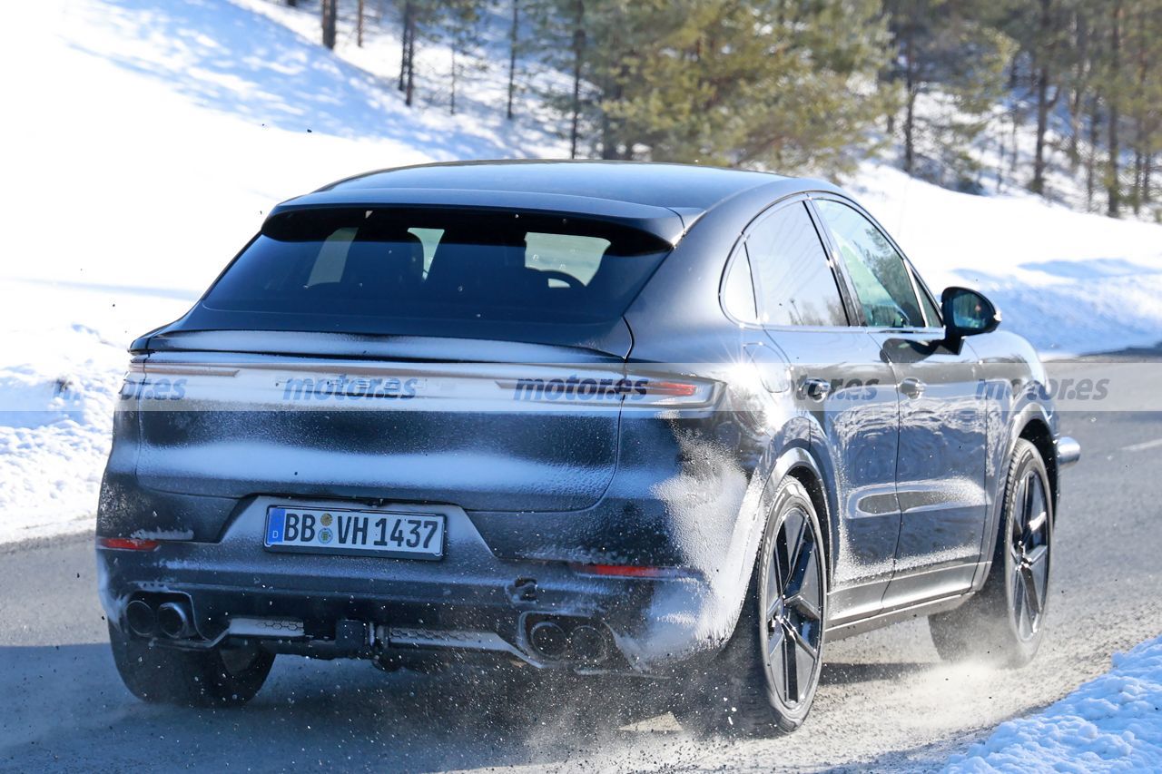 Fotos espía Porsche Cayenne Coupé 2027