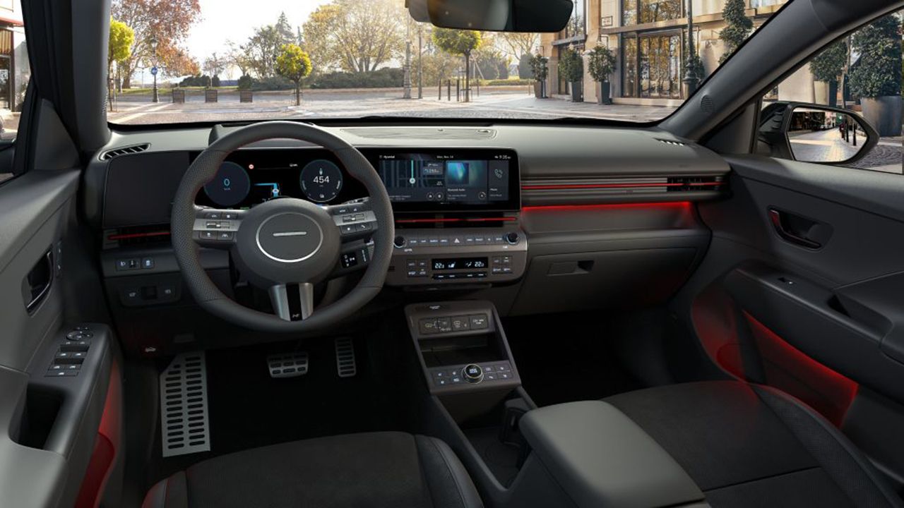 Hyundai Kona Eléctrico N Line - interior