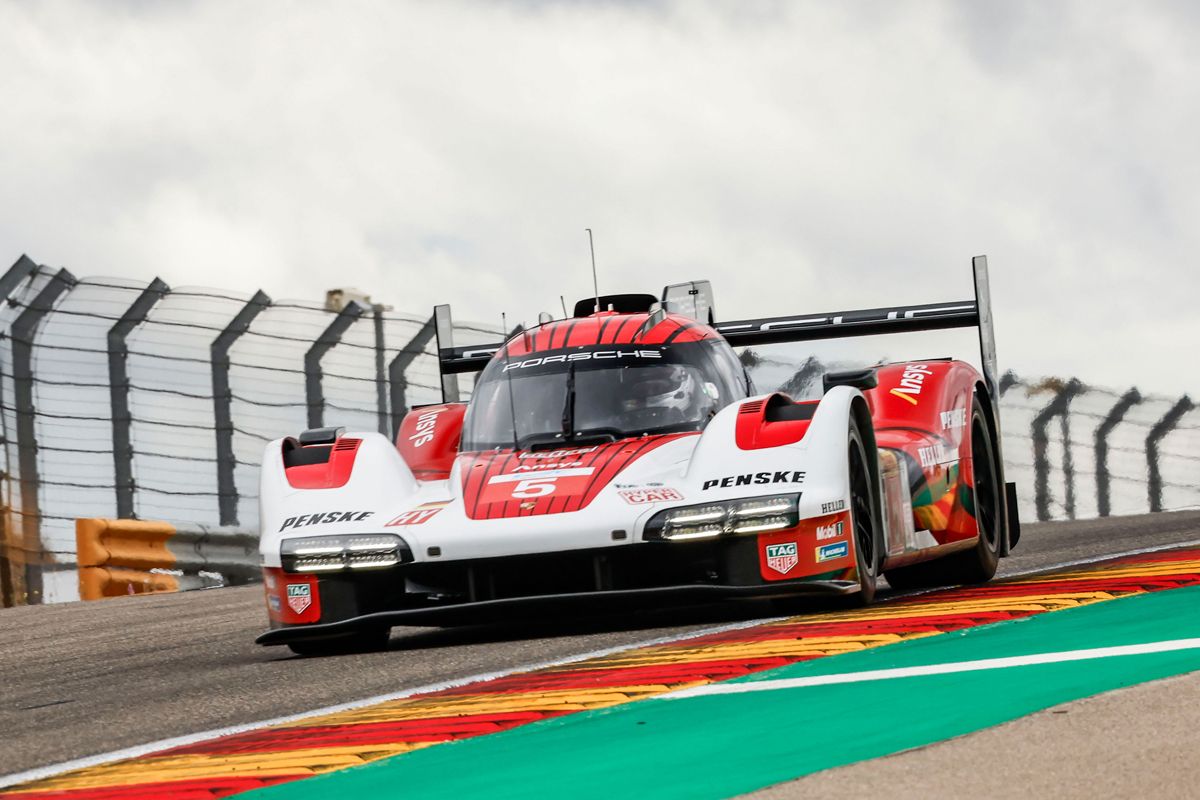 Sebastian Vettel da 118 vueltas a MotorLand Aragón con el Porsche 963 LMDh