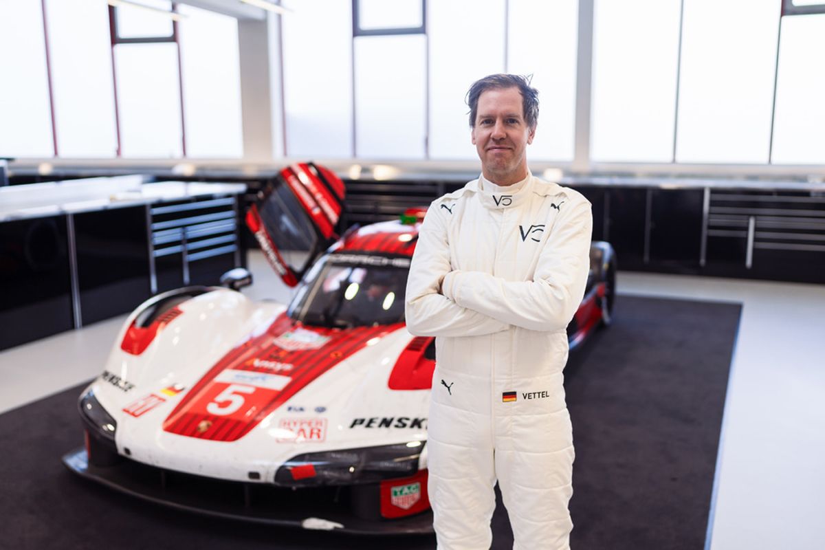 Sebastian Vettel rodará con el Porsche 963 LMDh en MotorLand con las 24 Horas de Le Mans en el radar