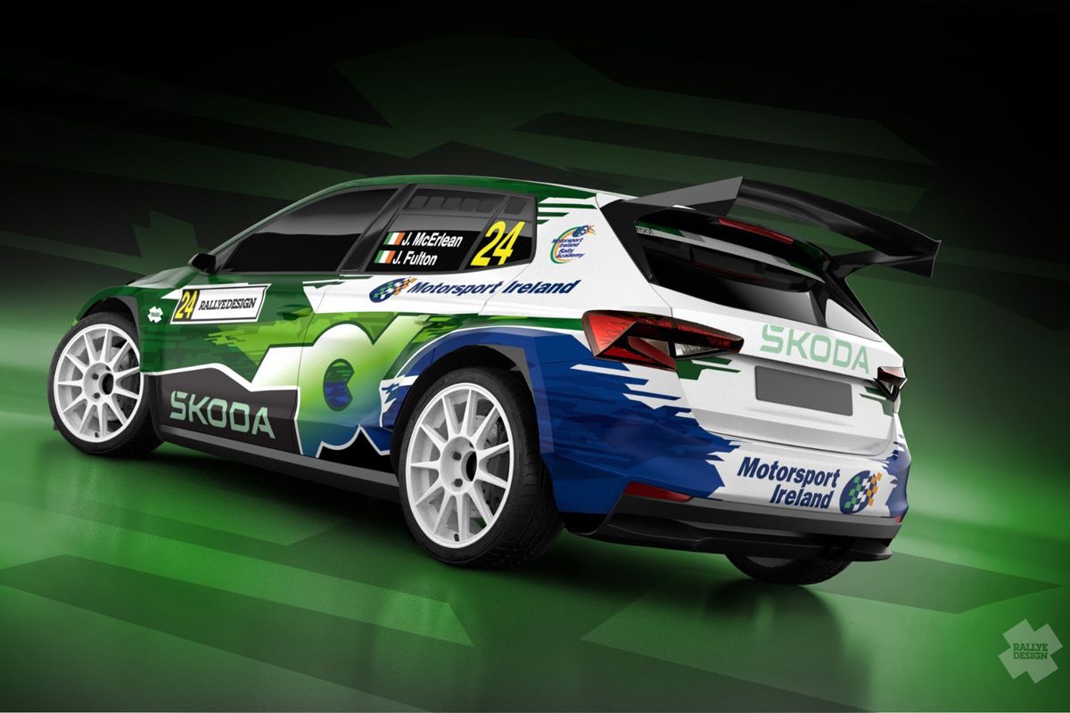 Toksport WRT y Skoda Motorsport siguen reclutando talento para WRC2 con Josh McErlean