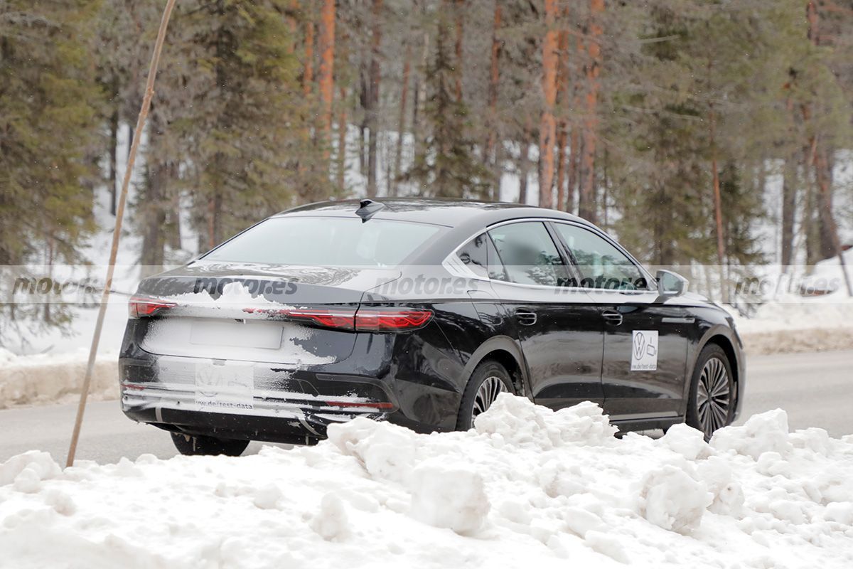 Fotos espía Volkswagen Phideon 2025