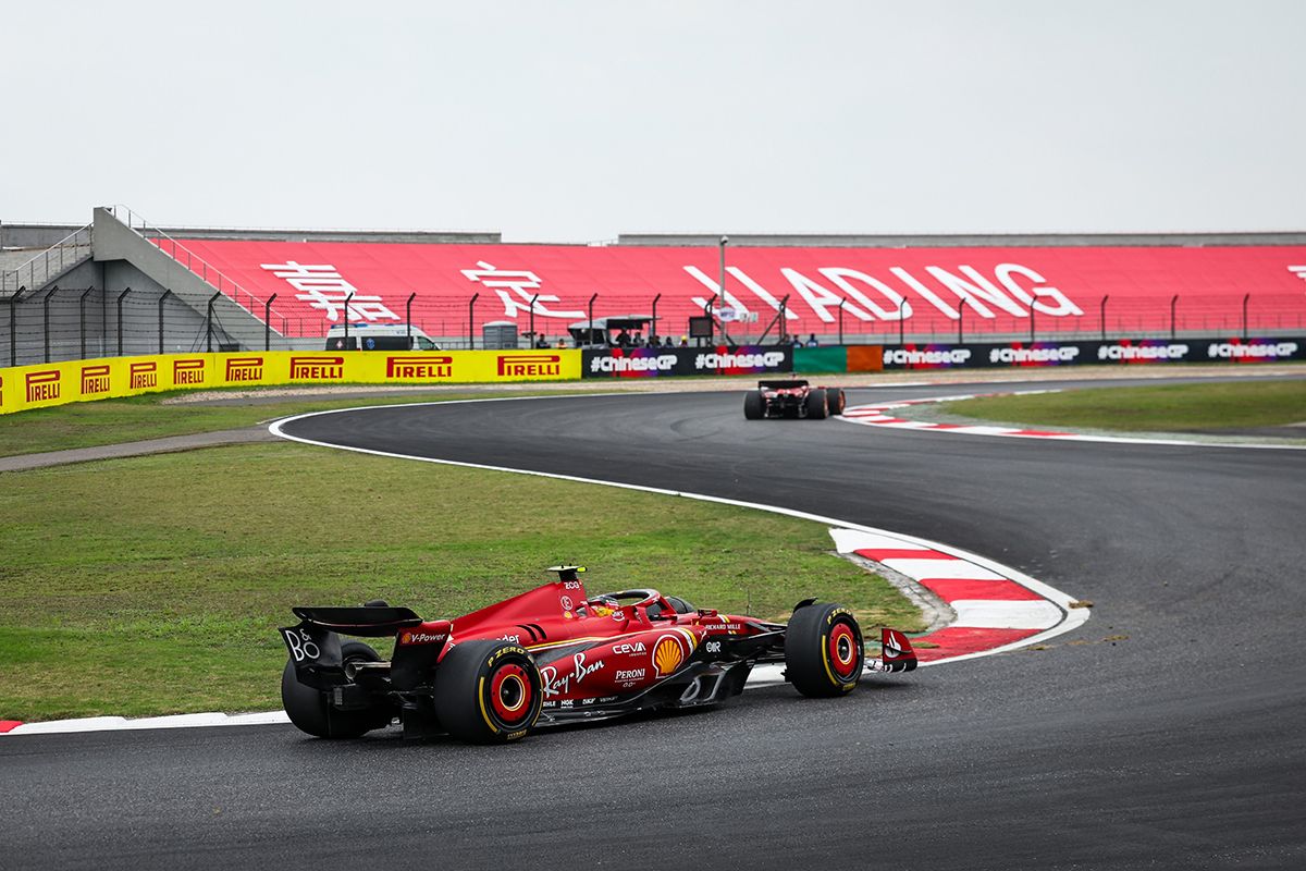 Carlos Sainz saldrá séptimo en China: «No me sorprende, no somos muy rápidos aquí»