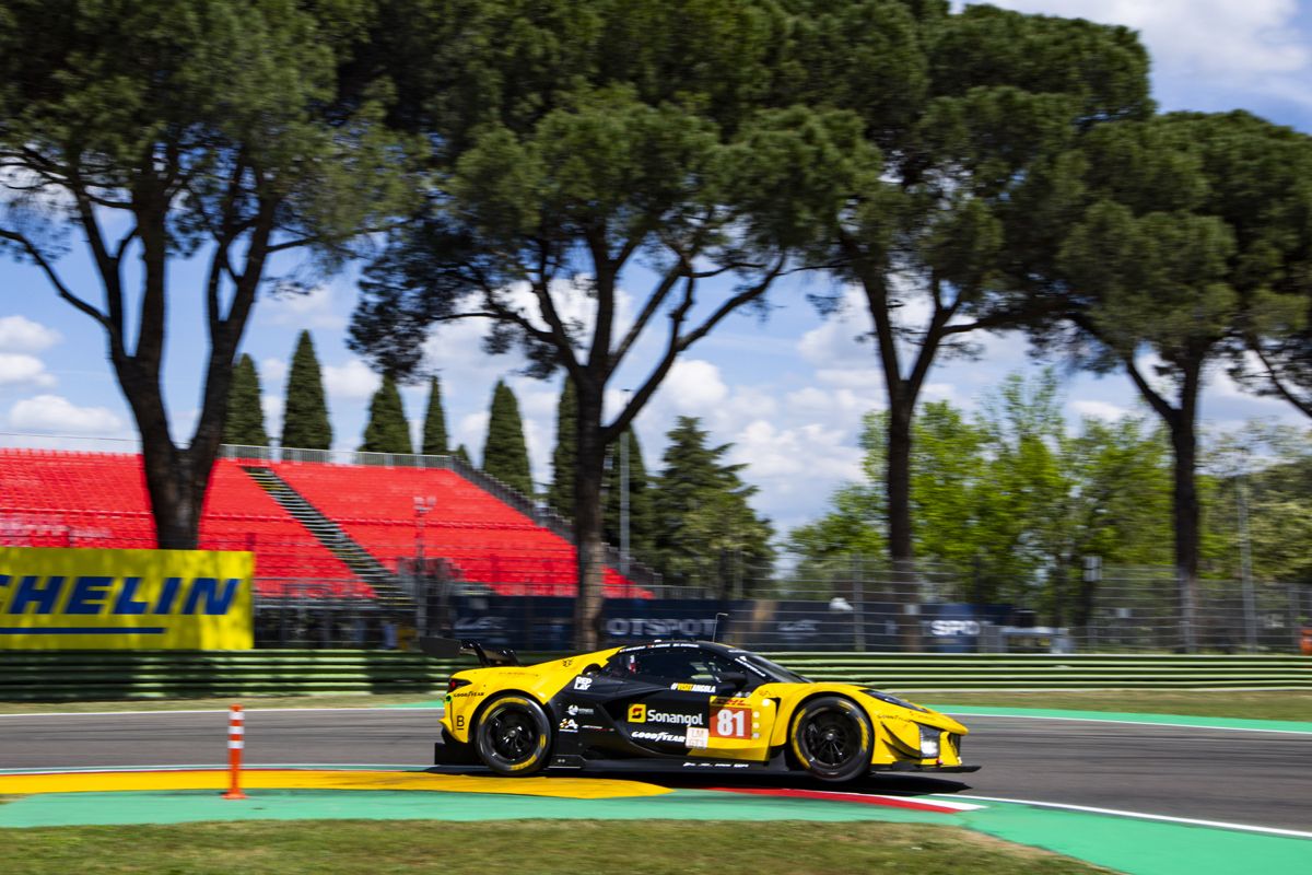 Ferrari repite en la cima en el FP2 de las 6 Horas de Imola gracias al registro de Antonio Fuoco