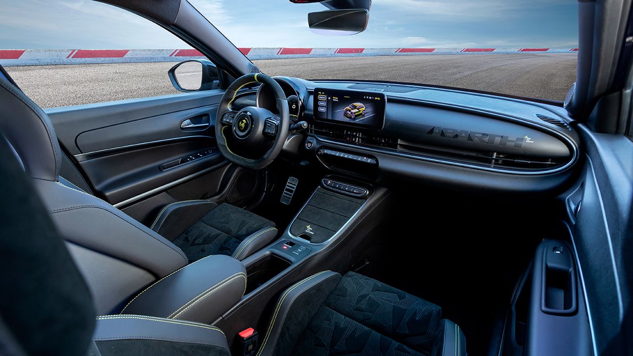 Abarth 600e - interior