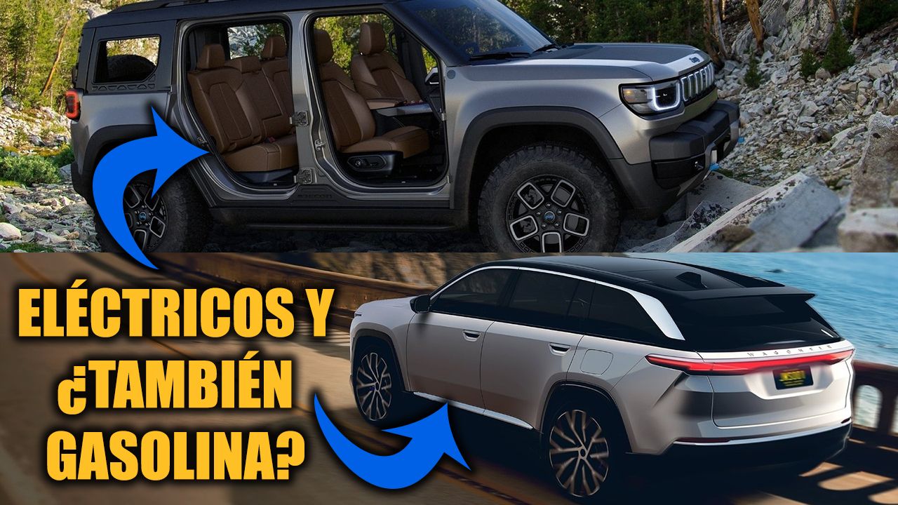 Jeep no descarta que los nuevos SUV eléctricos Wagoneer S y Recon también tengan versiones de gasolina, ¿cambio de estrategia a la vista?