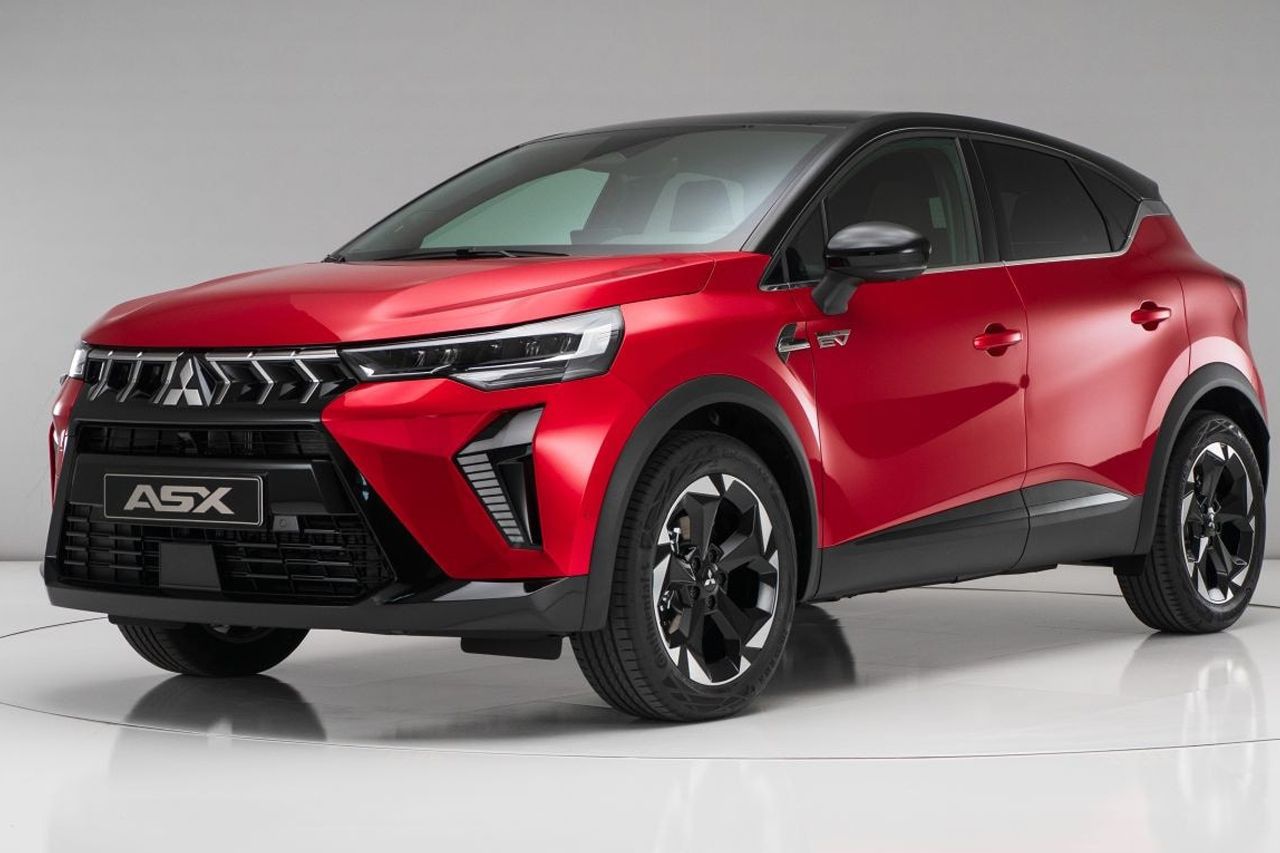 El renovado Mitsubishi ASX 2024 mantiene su desafío al nuevo Captur con un nuevo diseño, más equipamiento y motores más eficientes